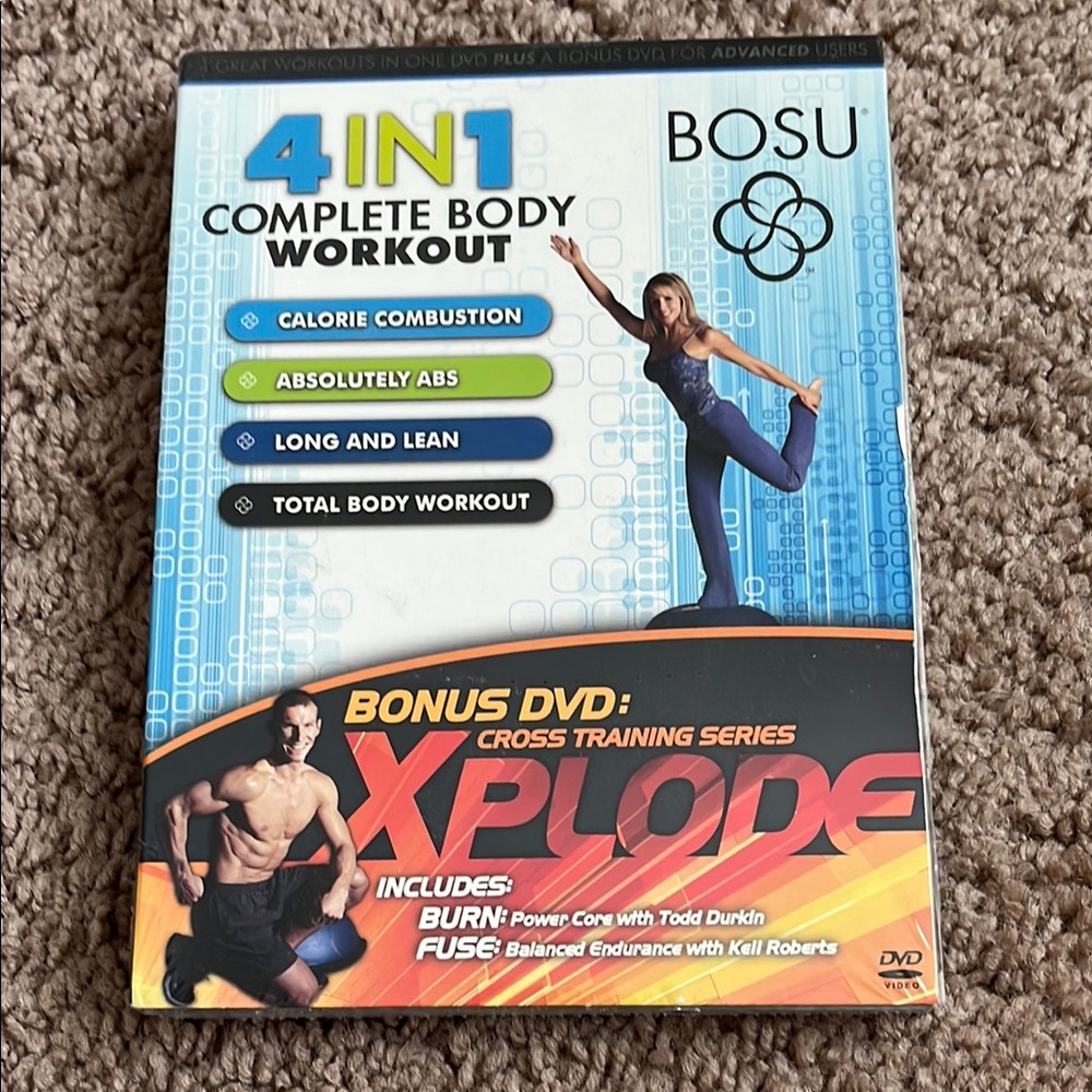 Bosu 4-in-1 Complete Body Workout DVD